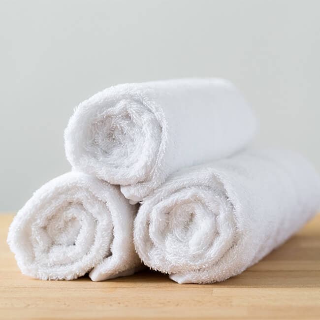 The Grove Family Dentistry warm scented towels